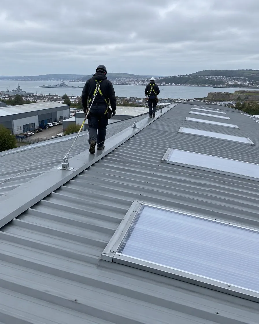 Commercial roofing in Ivybridge