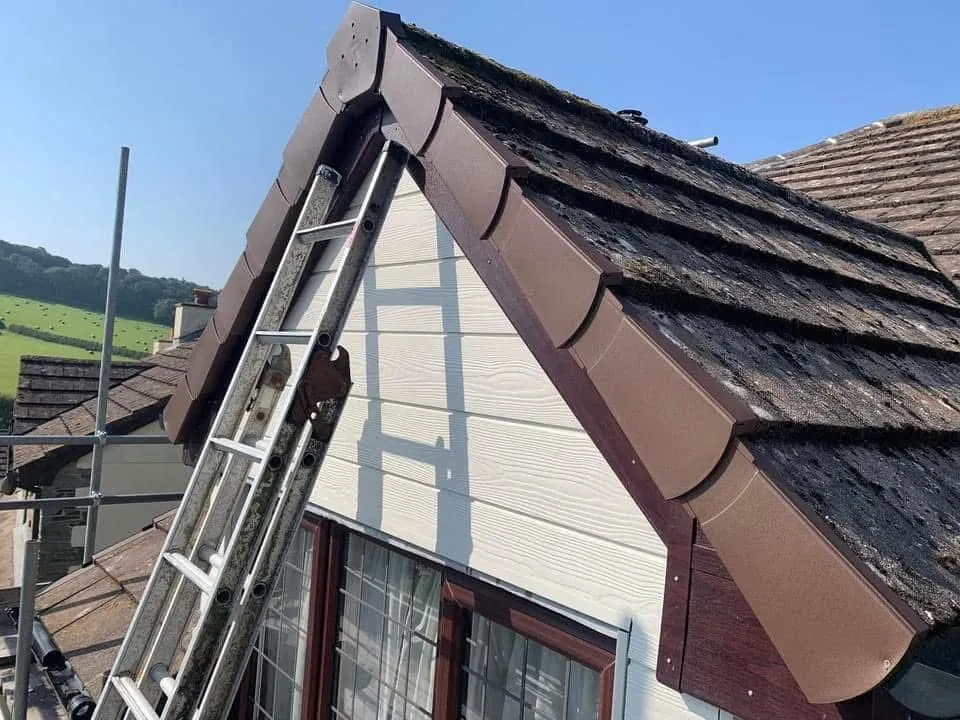 New fascias, bargeboards and guttering in Ivybridge